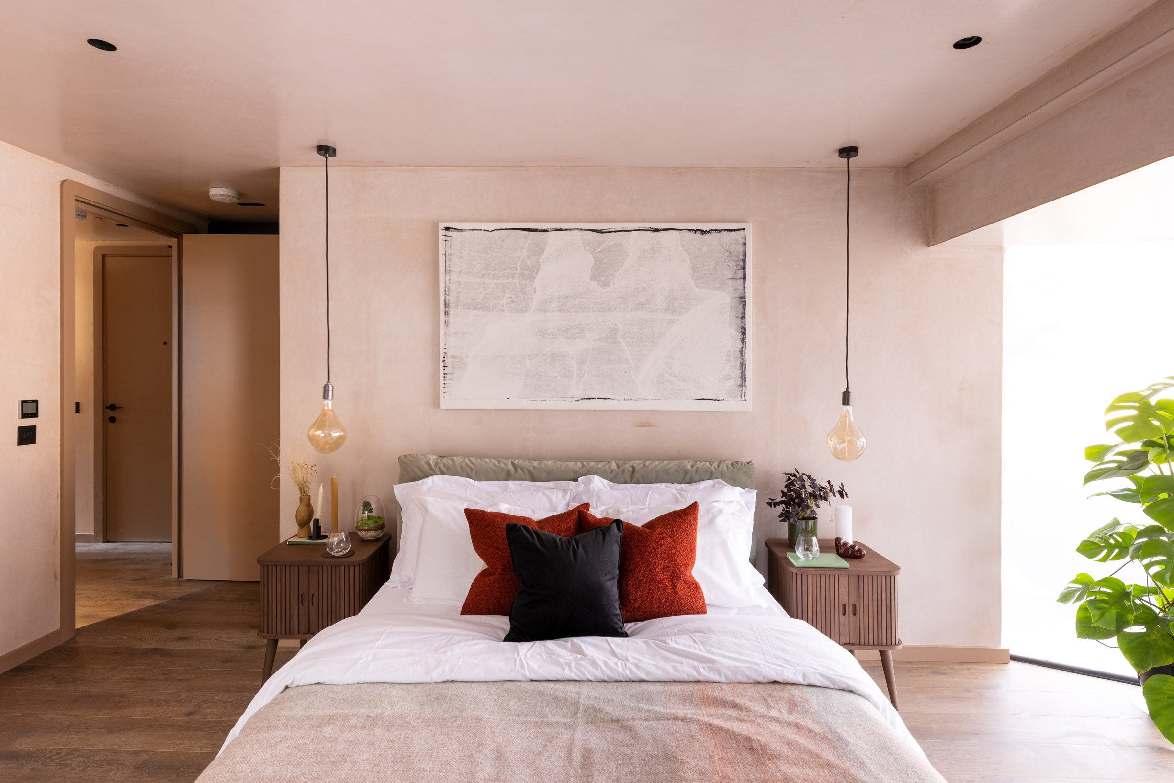 The bedroom in Artform's Harrow Road development