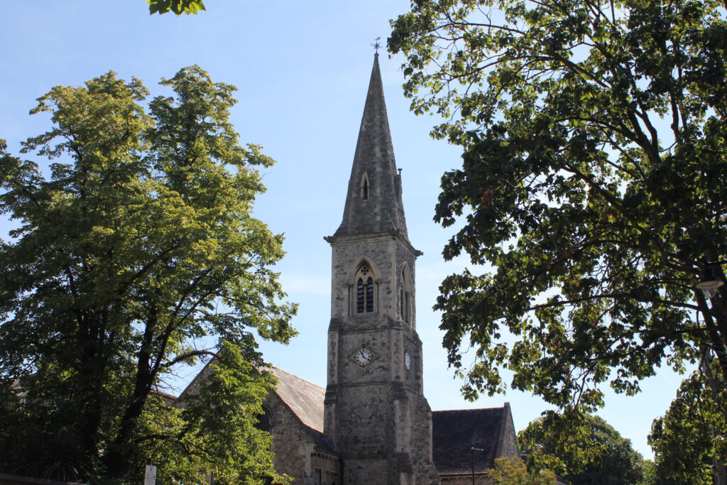 St Mark's Church is is set between Crouch Hill and Finsbury Park
